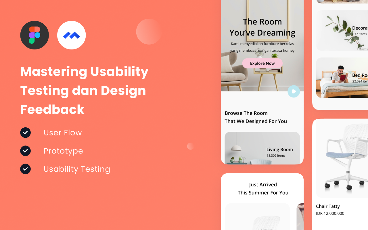 Kelas User Experience Design: Usability-Testing 101 di BuildWithAngga